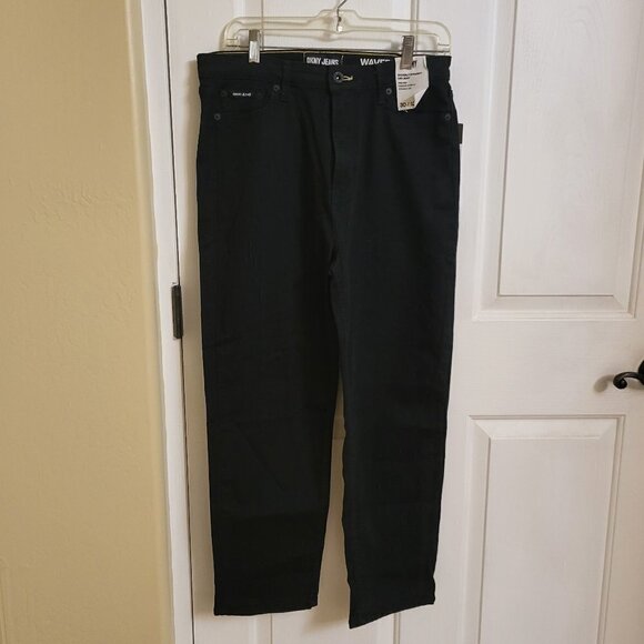 NWT Dkny Jeans Women's Waverly Straight-Leg Jeans E2RK1780 Size 30/10 Black - Picture 2 of 12